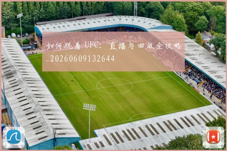 如何观看 UFC：直播与回放全攻略_20260609132644